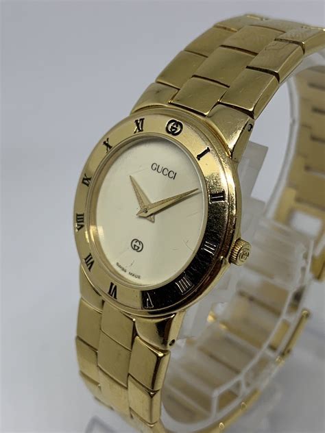 gucci watch ladies gold|vintage gold gucci watch ladies.